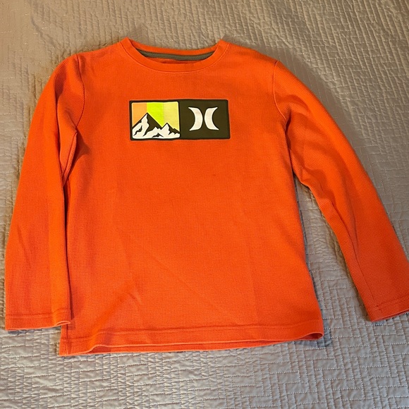 Hurley Other - Orange Boys Hurley Long Sleeve Shirt